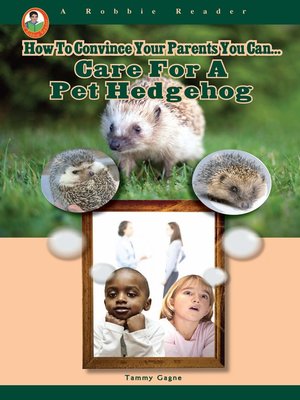cover image of Care for a Pet Hedgehog